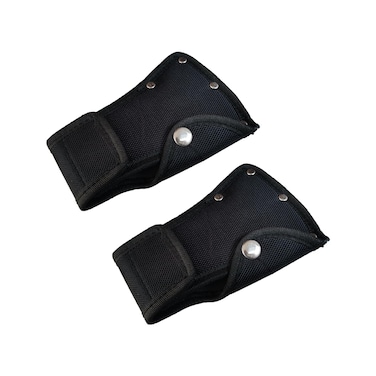 TTBellok 2 Pack Axe Head Sheath Holster Black Hatchet Sheath for 125Lb Axe Resistant Double Snap Hatchet Protector Axe Cover for Outdoor Work Outdoor Hiking