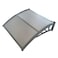Panana Door Canopy Outdoor Awning Window Garden Canopy Patio Porch Awning Rain Shelter Cover80100200300CM