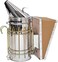 VIVO Stainless Steel Bee Hive Smoker with Heat Shield Beekeeping Equipment