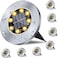 Rayolon Solar Ground Lights Waterproof Solar Garden Lights Upgraded Outdoor Garden Waterproof Bright inGround Lights Landscape Lights for PathwayYardDeckLawnPatioWalkway 8 Pack Warm Light