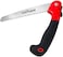 FLORA GUARD Folding Hand Saw CampingPruning Saw with Rugged 77 Inch Blades Professional Folding Saw Razor Tooth Sharp Blade Solid GripRed