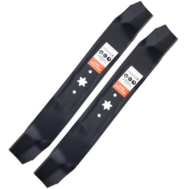Grasscool 9420610A Mulching Blades for Bolens Cub Cadet Troy Bilt Huskee LT3800 MTD Murray 38 inch Deck Lawn Mower Replace for 7420610 7420610A 9420610 2 Pack