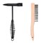 Bamboos Grocery LoKii Welding Chipping Hammer with Coil Spring Handle Cone and Vertical Chisel Welding Chipping Hammer Hammer and Brush