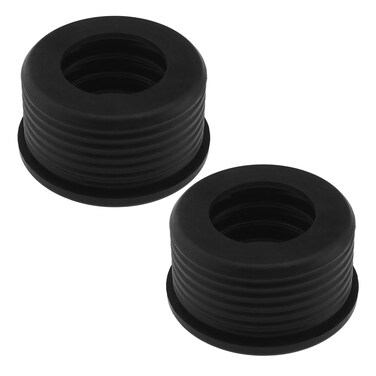 SG Store 2pcs Siphon Drain Pipe Rubber Sleeve Drain Pipe with Outer Diameter 50mm Inner diameter 32mm Rubber Sleeve Drain Pipe Connector for Wash Basin Siphon