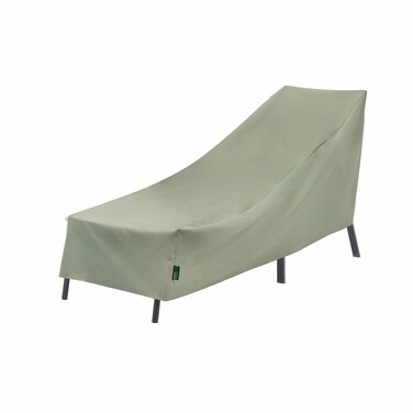 MODERN LEISURE Basics Patio Chaise Lounge Cover 76 L x 27 W x 30 H Sage