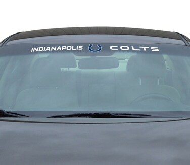 NFL Indianapolis Colts Windshield Decal Blue Standard