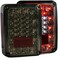 Anzo USA 311203 Smoke LED Tail Light for Jeep Wrangler