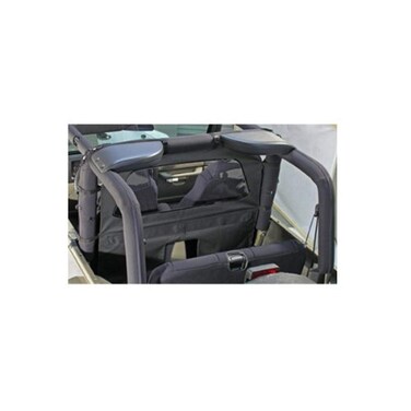 Rugged Ridge 1355209 Windbreaker Gray 8006 Jeep CJWrangler YJTJ