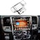 JSTOTRIM Chrome Central Control AC Vent Navigation Panel Screen Dash Board Trim Cover Accessories for 20132018 Dodge RAM 1500 2500 3500