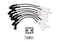 ACCEL 9059C Extreme 9000 Spark Plug Wire Set Ceramic Boot