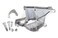Holley 20135 LSLT Accessory Drive Bracket  Drivers Side PS  Alt Bracket