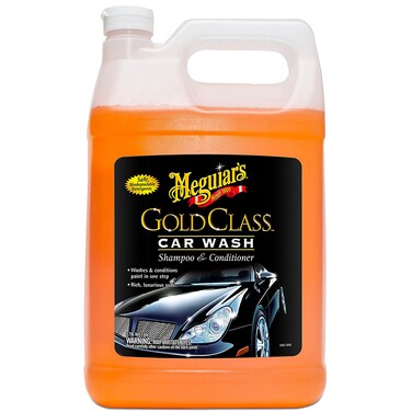 Meguiars Gold Class Car Wash Car Wash Foam for Car Cleaning  1 Gallon Container