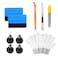 CARTINTS Car Vinyl Wrap Window Film Installation Tool Kit with Vinyl Magnets Micro Squeegee Felt Squeegee Film Scraper Film Knife Blades