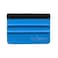 TECKWRAP Plastic Felt Edge Squeegee 4 Inch for Car Vinyl Scraper Decal Applicator Tool 1 pcs with Black Felt Edge
