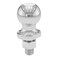 CURT 40095 Chrome ATV UTV Lawn Tractor Hitch Ball 2000 lbs 178Inch Diameter 58 x 134Inch Shank