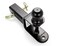 Black Boar ATVUTV Mount with Hitch Winch Strap Loop 2 Ball 2 Shank 66025
