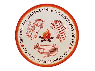 Circle the Wagens  StickerDecal