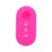 SEGADEN Silicone Cover Protector Case Holder Skin Jacket Compatible with Fiat 3 Button Flip Remote Key Fob CV4759 Rose