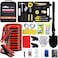 HAIPHAIK Car Emergency Kit Roadside Assistance Emergency Kit Car Emergency Kit with Jumper Cables Safety Kits for CarsFolding Shovel Tow RopeCar Tool Kitcar