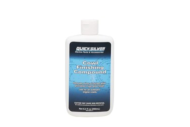 Quicksilver 8M0168837 HighGloss Cowl Finishing Compound Fine Grit 84 oz Bottle