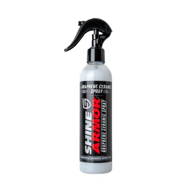 SHINE ARMOR Graphene Ceramic Coating for Car Detailing 8 Fl Oz Protect your Vehicle Paintwork with Advanced Graphene Detail Spray  Choose American Made Car Cleaning Supplies from