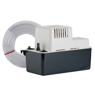 Little Giant VCMA15ULT 115 Volt 65 GPH 150 HP Automatic Condensate Removal Pump with Tubing no safety switch BlackWhite