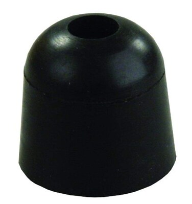 JR Products 11745 Black 1inch Rubber Bumper