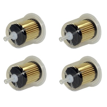 Wix 33001 14 Inline Fuel Filter Pack of 4