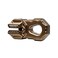Agency 6 Billet Winch Shackle  Lightweight Aluminum Winch Attachment for Synthetic Line  19000 Pound Load Limit  Made in The USA with US Certified Materials  Bronze