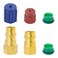 Fourtry R12 to R134a Conversion Fitting Adapter Kit  R12 to R134a Retrofit Kit with HighLow Side Fitting Conversion Kit with Fitting Port 14 to 716 Fit for Car AC Air Conditioner Refrigerant