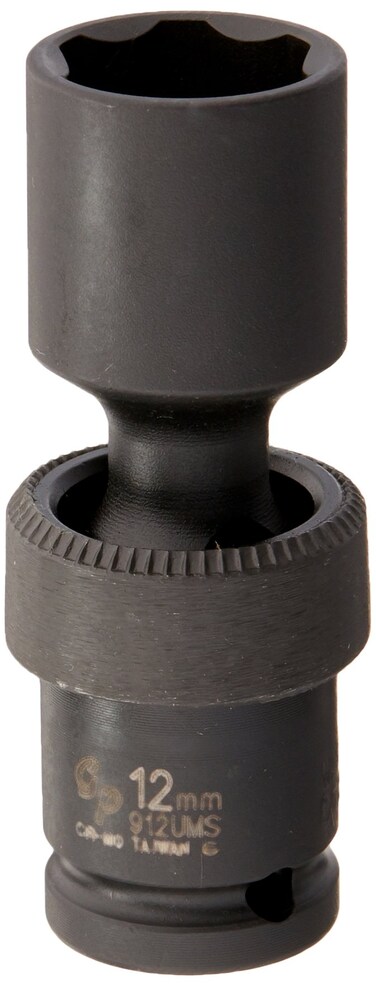 Grey Pneumatic 912UMS 14 Surface Drive x 12mm Standard Universal Socket
