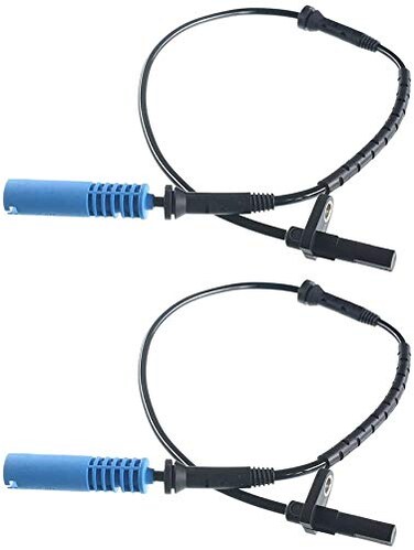HYAT 2PCS Front Left Right ABS Wheel Speed Sensors Replacement for BMW E53 X5 20042006