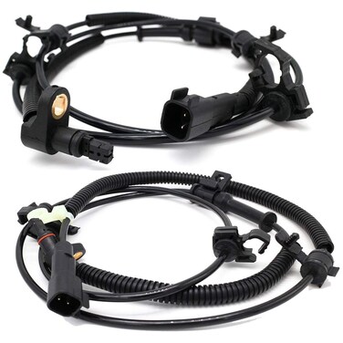 KARPAL Front Left and Right ABS Wheel Speed Sensor Compatible with 20022007 Jeep Liberty