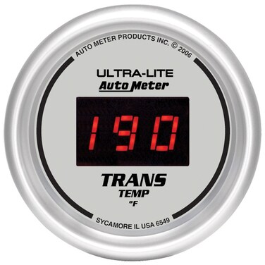 Auto Meter 6549 ULTRALITE Transmission Pressure Gauge