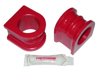 Prothane 61161 05 Ford Mustang Front Sway Bar Bushings  34mm  Red