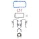 FELPRO CS 263262 Engine Conversion Gasket Set for Jeep Wrangler