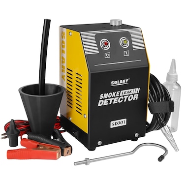 Solary Smoke Machine Automotive  DC12V EVAP Smoke Machine Leak Tester for MotorcycleCarTruck Yellow