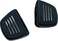Kuryakyn 7579 Motorcycle Foot Control Component Premium Mini Board Floorboards without Adapters Gloss Black 1 Pair