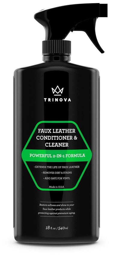 TriNova unisexadult Faux Leather Cleaner  Conditioner