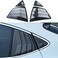 KEALAS for 9th Gen Camry Sport Style Rear Side Window Louvers Air Vent Scoop Shades Cover Trim for Toyota Camry 2025Carbon Fiber Style
