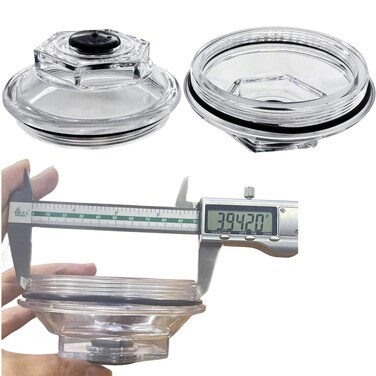 Replacement Oil Caps threads 2136 Oil Cap Kit Replacement for Dexter 9K AFTER 10189  10K  12K  15K Axles K7114800 Oil Bath Dust Caps 40 Thread Trailer Axle Plastic Cap 2PCS