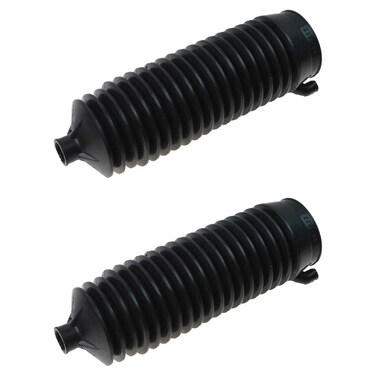 TRQ Rack  Pinion Inner Tie Rod Steering Bellow Boot Pair Compatible with Chevy GMC Cadillac