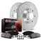 Power Stop K5784 Front Brake Kit with DrilledSlotted Brake Rotors and Z23 Evolution Ceramic Brake Pads
