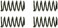 Dorman HW1153 Drum Brake Hold Down Spring Compatible with Select Models 4 Pack