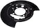 Dorman 924231 Rear Passenger Side Brake Backing Plate for Select Ford Models