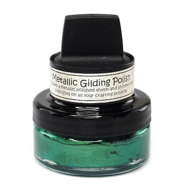 Cosmic Shimmer  Metallic Gilding Polish  Green Dragon CSMGDRAG