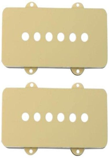 Fender Pickup Covers Jazzmaster  Aged White 2