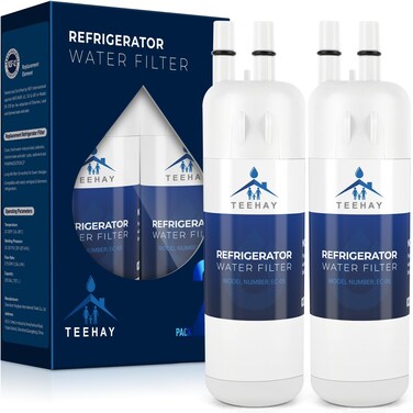 TEEHAY W10295370A Water Filter Replacement Compatible With EDR1RXD1 Filter 1 WHR1RXD1 W10295370 KAD1RXD1 P8RFWB2L P8WB2L P4RFWB P5WB2L 2 Pack 2