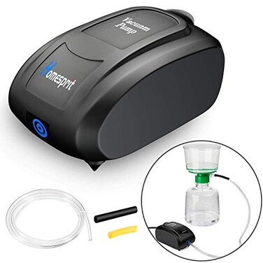 Homesprit lab Vacuum Filtration Pump for Laboratory Vacuum Filtration Distillation Apparatus to Filter The Liquid Quicker