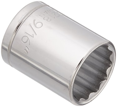 Williams 30218 14Inch Drive Shallow 12Point Socket 916Inch